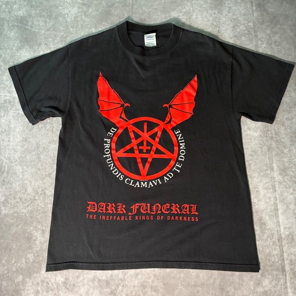 Delta Pro Weight Other - RARE 2005 Dark Funeral live in South American Black Metal Band tee GRAIL